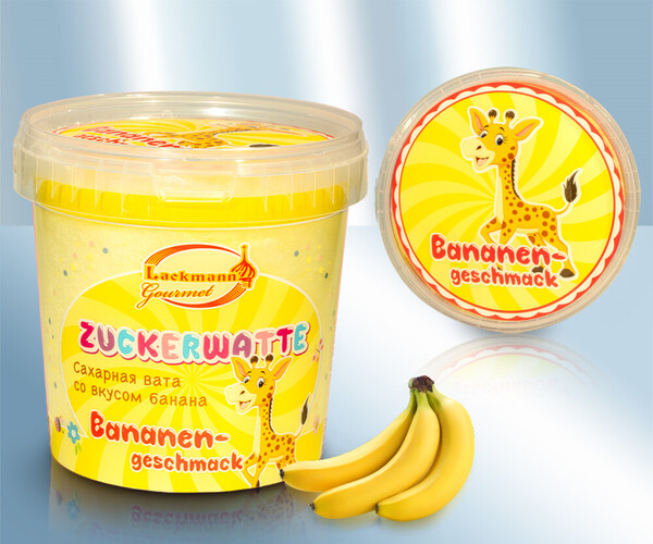 Algodon dulce Banana 50g LK