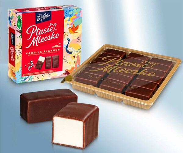 Bombones "Ptichye Moloko" con sabor a vainilla" 340g