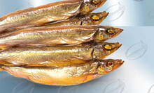 Capelán salado y ahumado