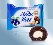 Caramelos Lady Night con ciruelas pasas