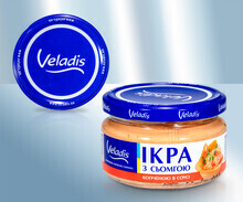 Caviar capelán con trozos de salmón LK 160g