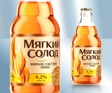 Cerveza ligera "Soft Malt", 4,2%, 450 ml