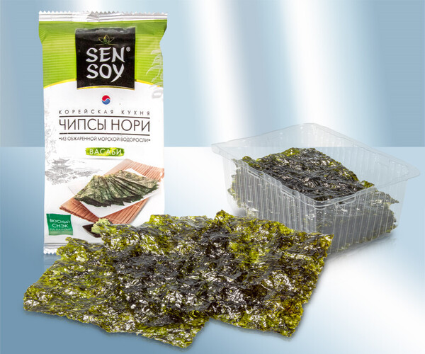 Chipsy Nori 4,5g SenSoy