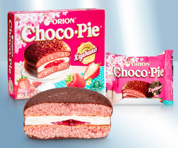 Choco Pie Fresa 360g