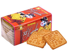 Galletas "33 Vacas" con leche condensada 180 gr
