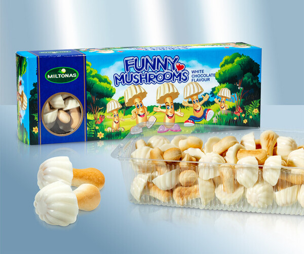 Galletas Setas choco blanco 170g