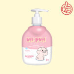 Jabón líquido para bebé Uti-Puti con aloe vera y extracto de hipérico, en envase de polímero, 300 g