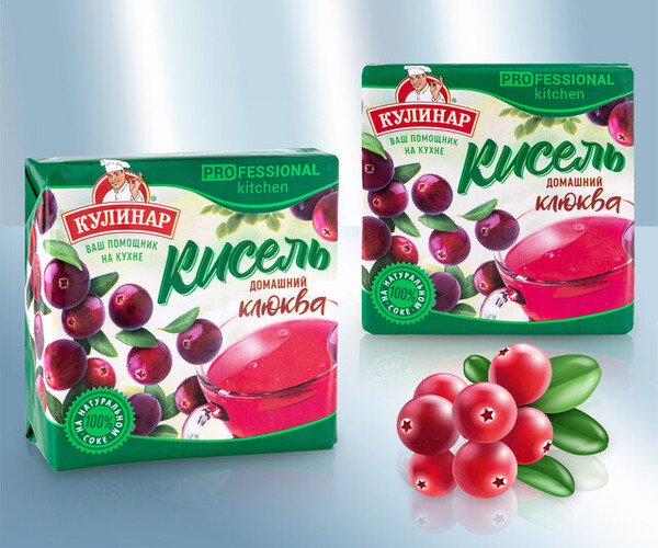 Kissel con sabor a arándanos 220 gr