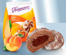 Pan de jengibre con sabor a albaricoque 200 gr