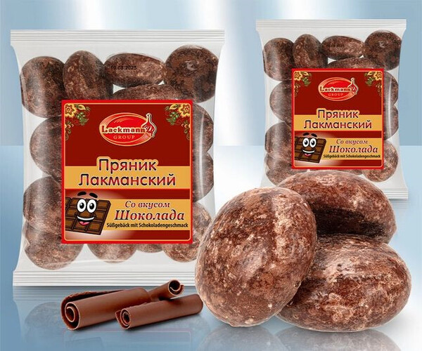 Pan de jengibre con sabor a chocolate 400 gr