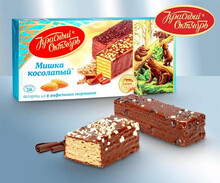 Pastel de gofre "Oso zambo"