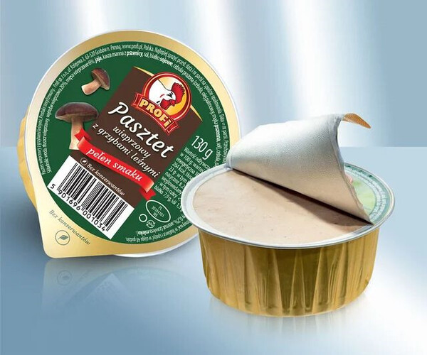 Paté de hígado con champiñones 130 gr