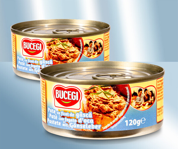 Pate gasca Bucegi 120g.