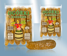 Pepinos con sal 500g.