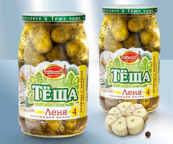 Pepinos Lena-4 880g