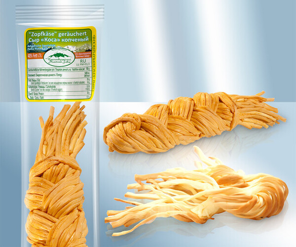 Queso Trenza 40% 110g