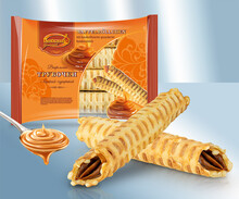Tubos con leche condensada 340g