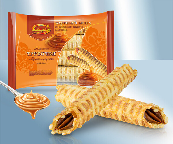 Tubos con leche condensada 340g