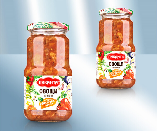 Verduras del horno 440g Pikanta