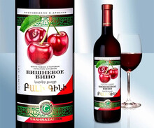 Vino de cereza dulce, 12,5%, 750 ml