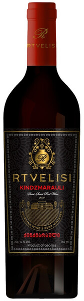 Vino tinto "Kindzmarauli", semiseco, 11,5%, 0,75 l